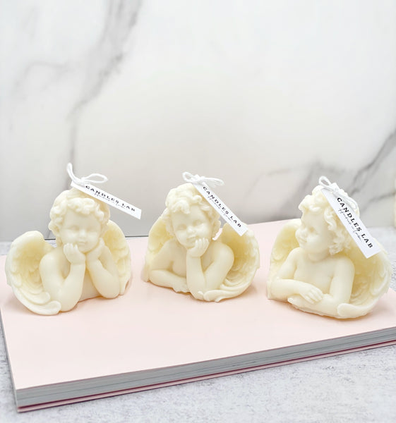 Handmade child and mum soy wax candle