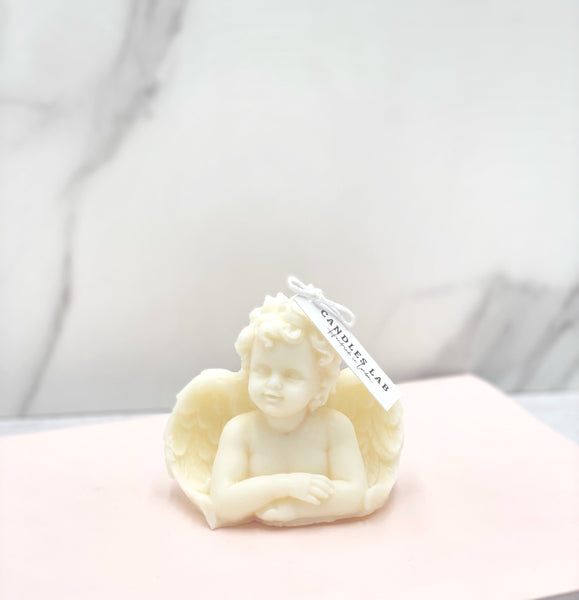 Handmade mum and child soy wax candle