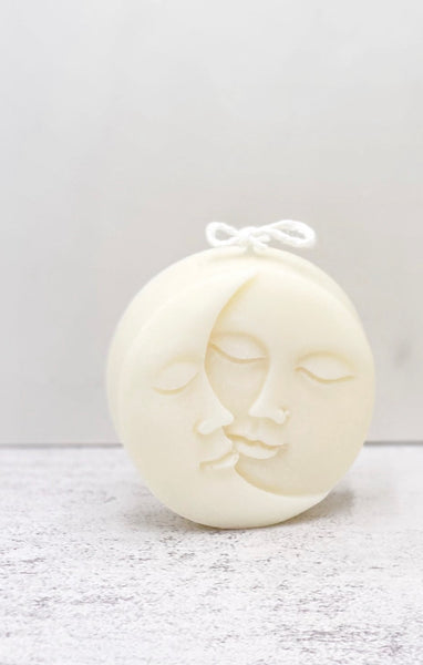 Handmade soy wax couple candle